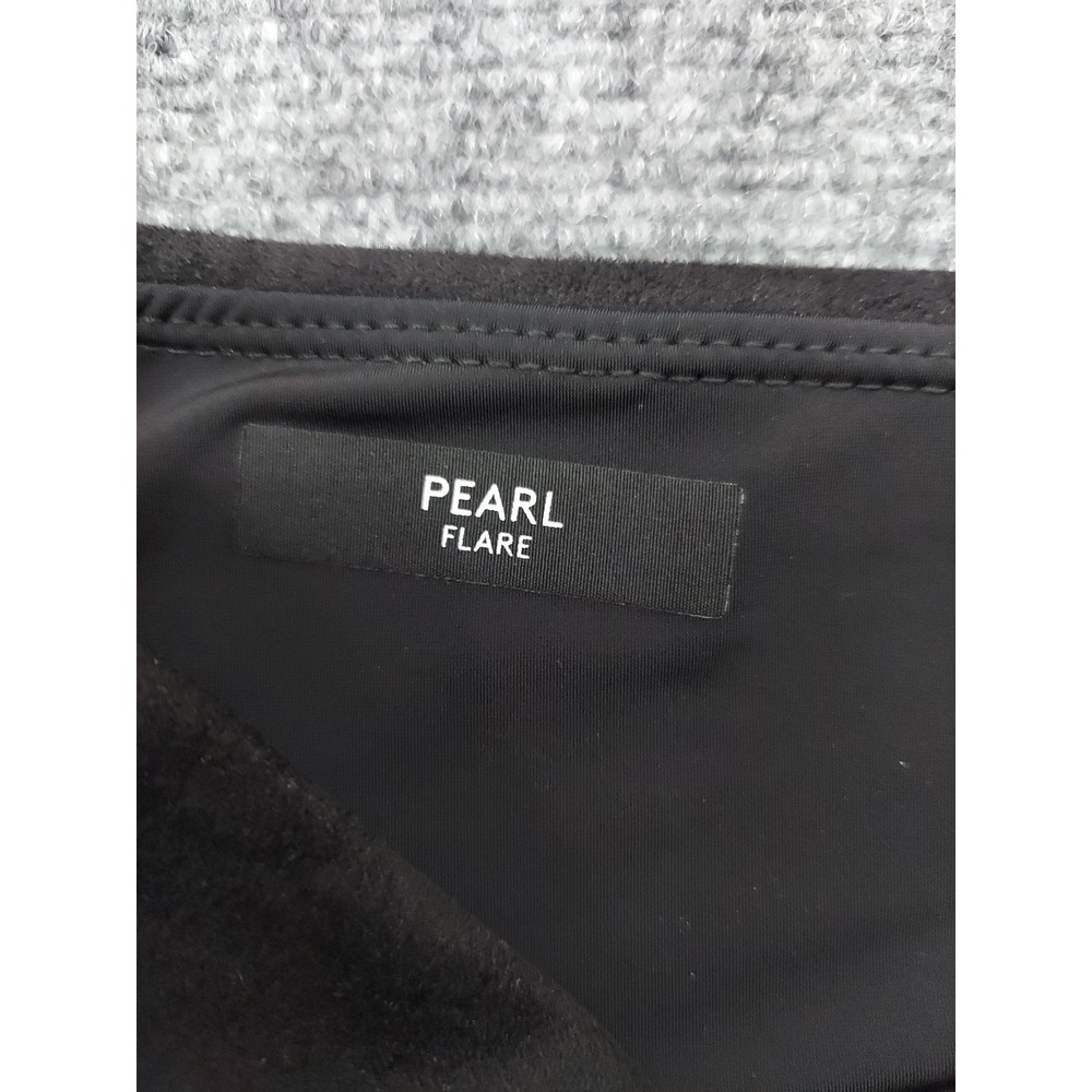 Liverpool Pants Women XL Petite Black Pearl Flare Soft Pull On Stretch High Rise - Picture 5 of 13